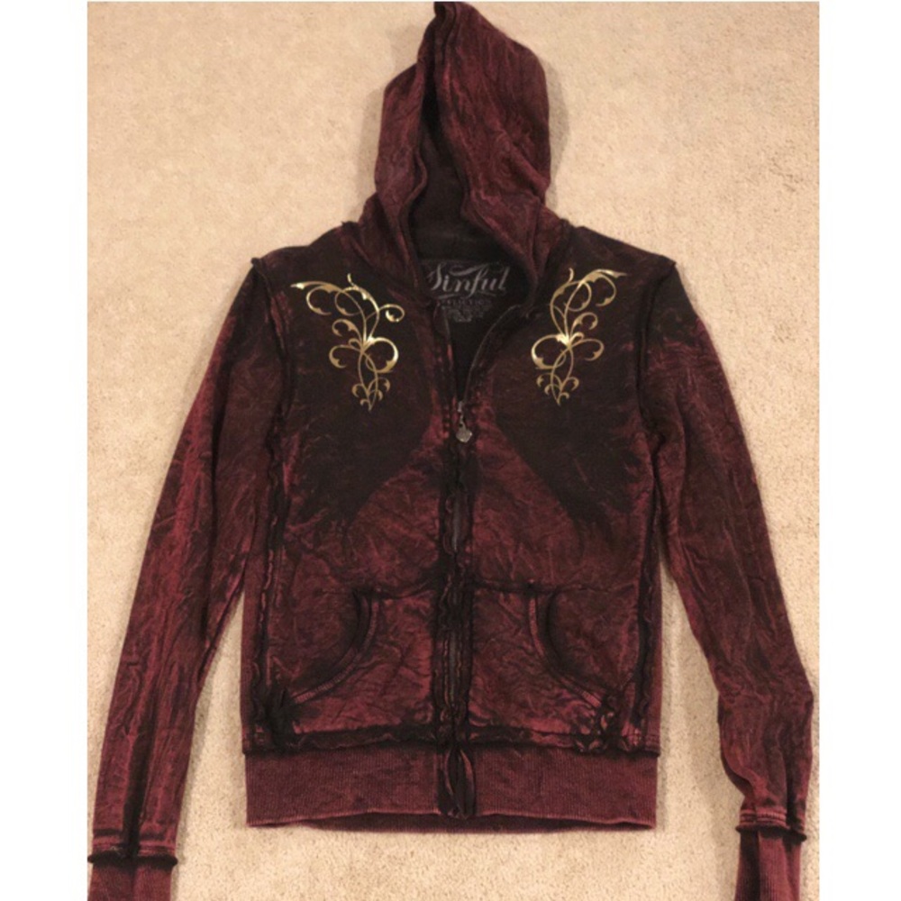Affliction Zip Up Jacket